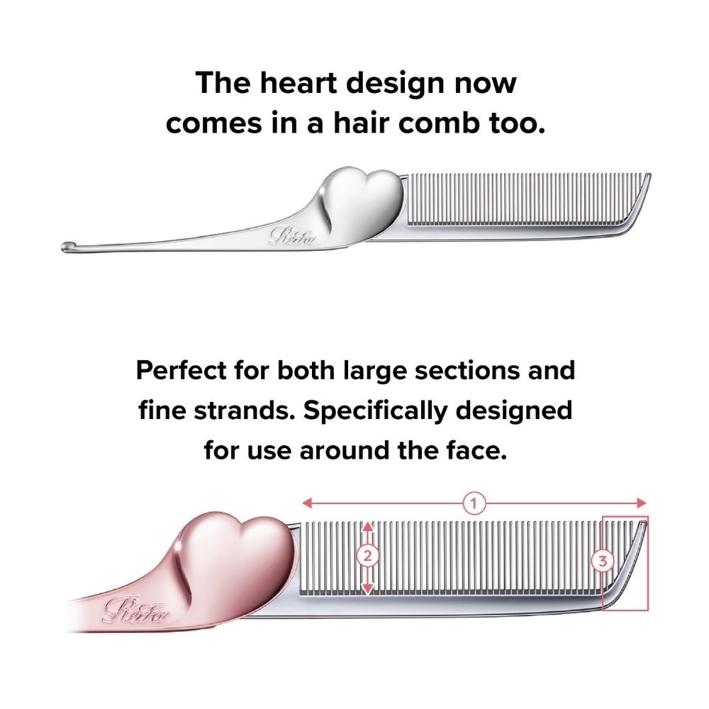 Heart Comb Aira Red 1s