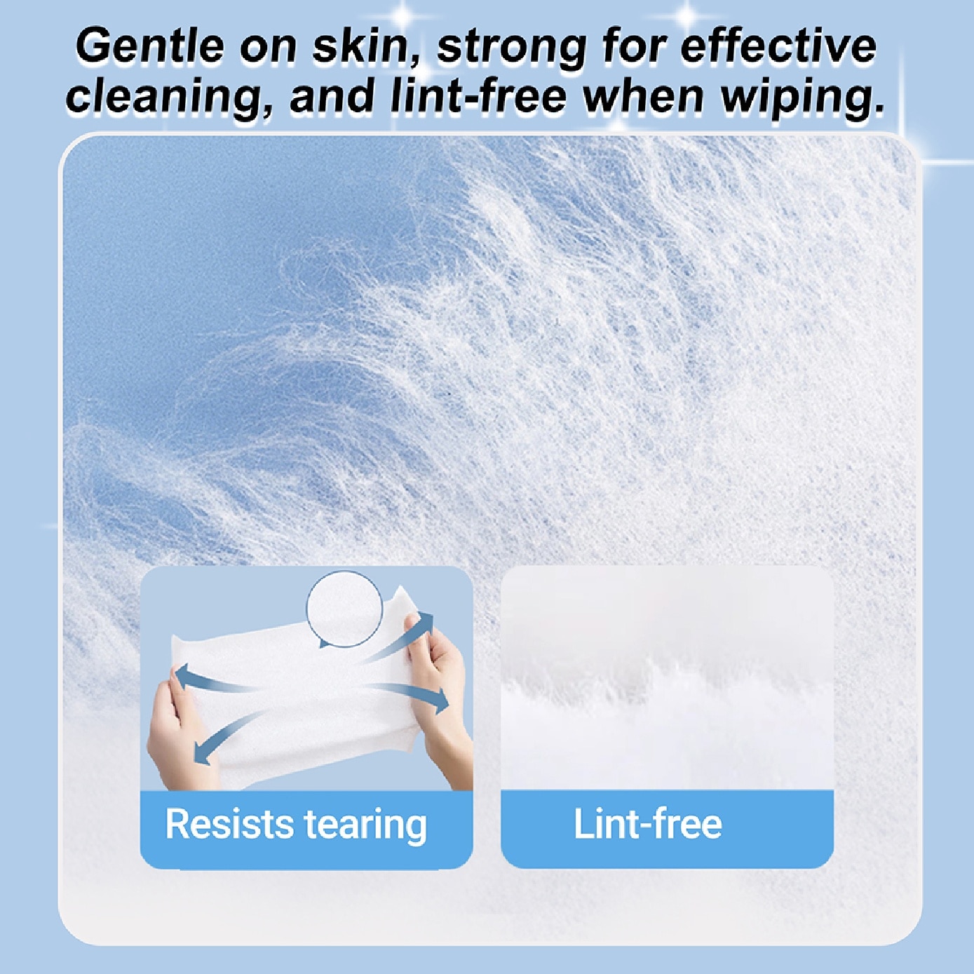 Extra Thick Ultra Pure Water Baby Wipes 80s x 3 image