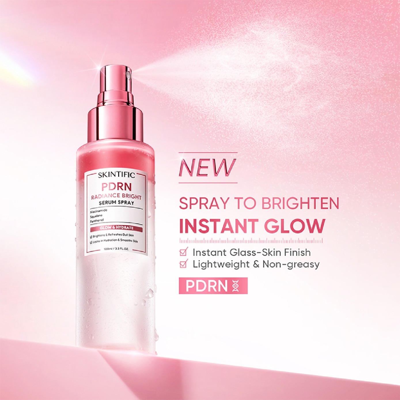 PDRN Radiance Bright Serum Spray 100ml image