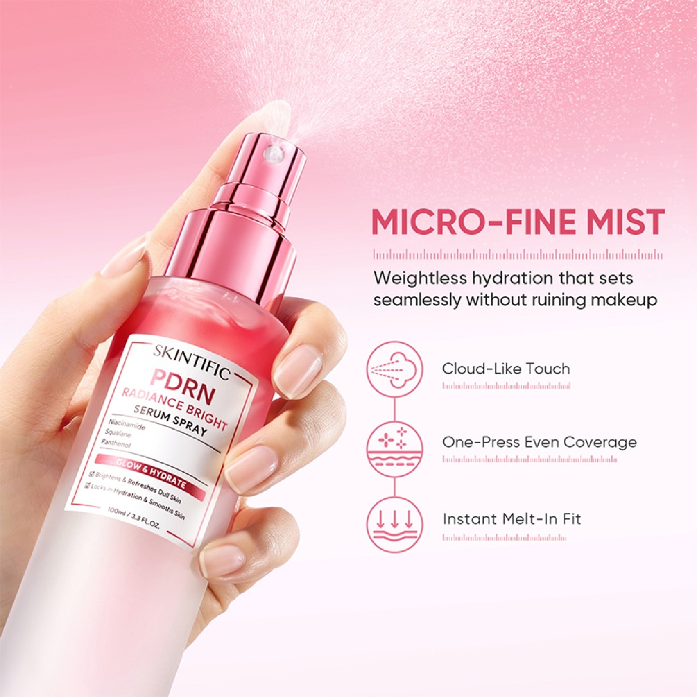 PDRN Radiance Bright Serum Spray 100ml image