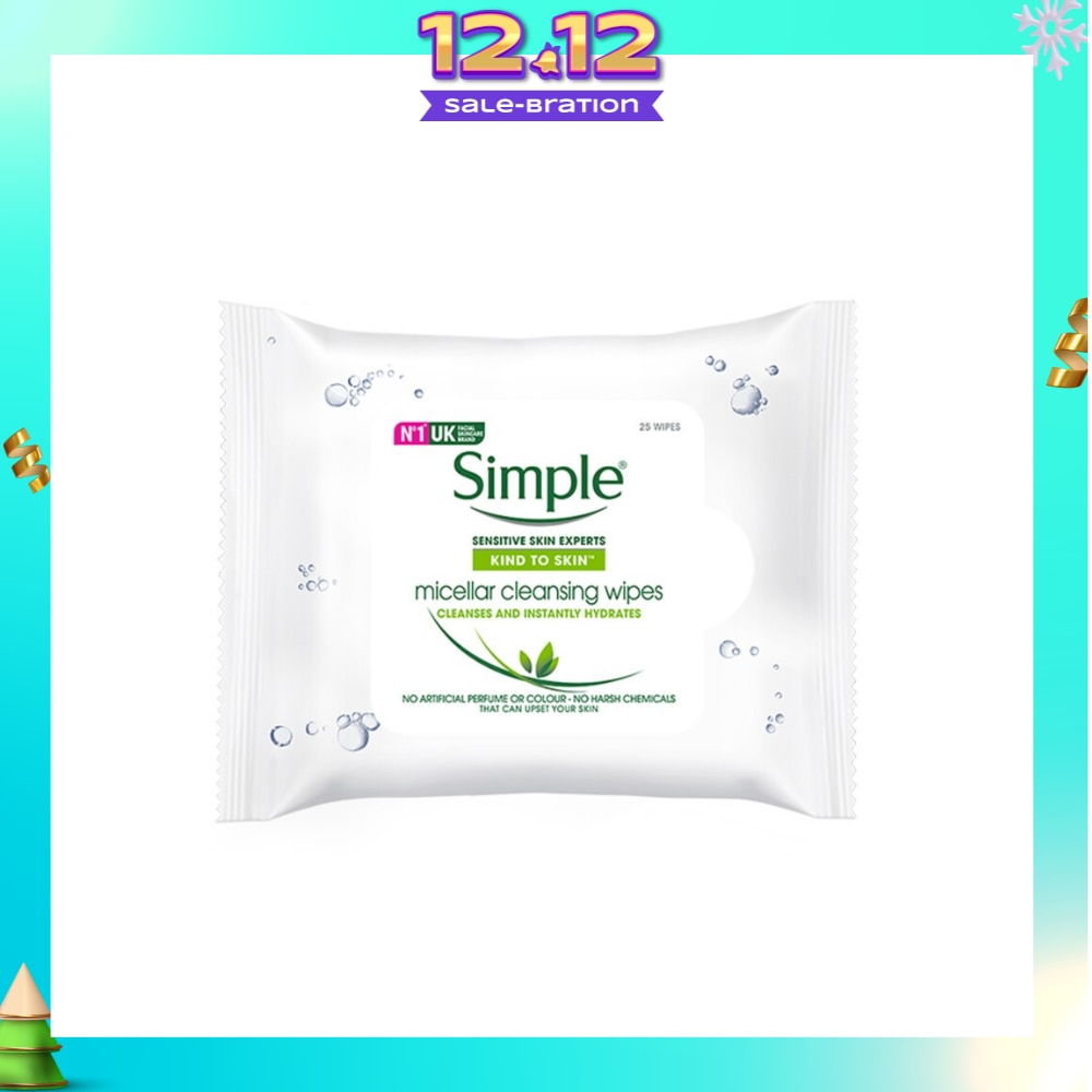 Micellar Cleansing Wipes 25s (Expiry: April`2026)
