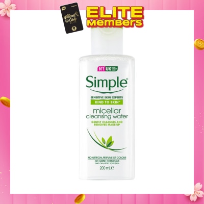SIMPLE Micellar Cleansing Water 200ml