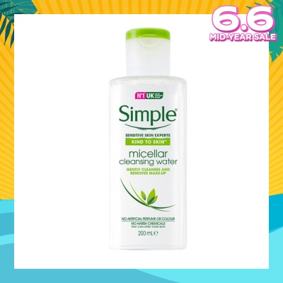 SIMPLE Micellar Cleansing Water 200ml