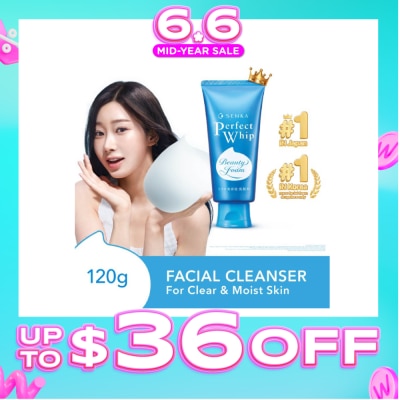 SENKA - Perfect Whip Beauty Foam Facial Cleanser 120g