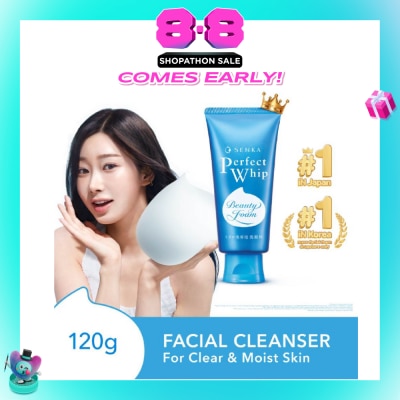 SENKA - Perfect Whip Beauty Foam Facial Cleanser 120g