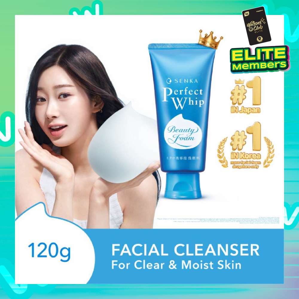 Perfect Whip Beauty Foam Facial Cleanser 120g