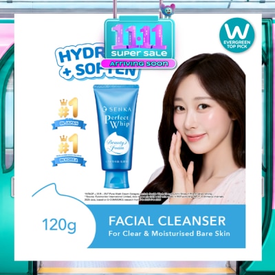 SENKA Perfect Whip Beauty Foam Facial Cleanser 120g image