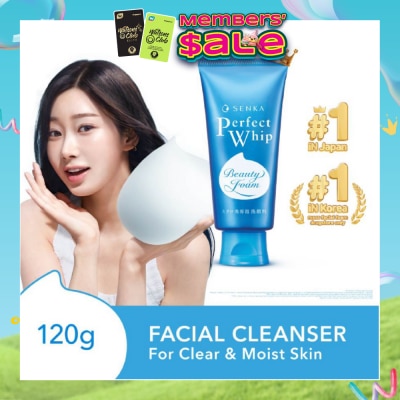 SENKA - Perfect Whip Beauty Foam Facial Cleanser 120g