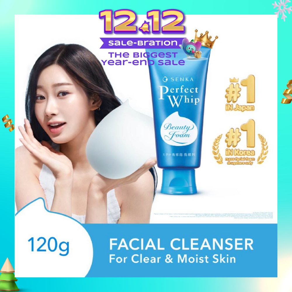Perfect Whip Beauty Foam Facial Cleanser 120g