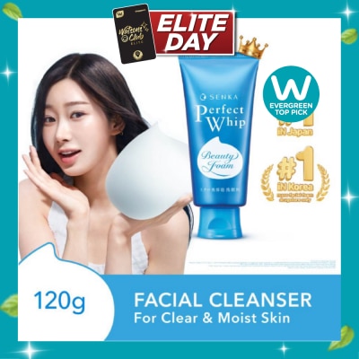 SENKA Perfect Whip Beauty Foam Facial Cleanser 120g image