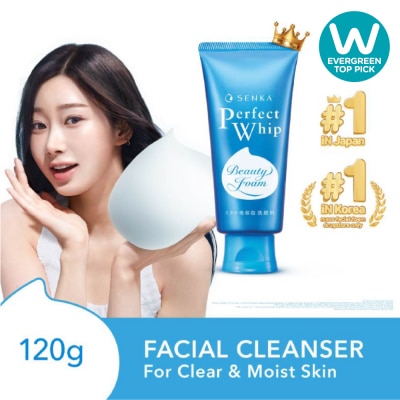 SENKA - Perfect Whip Beauty Foam Facial Cleanser 120g image
