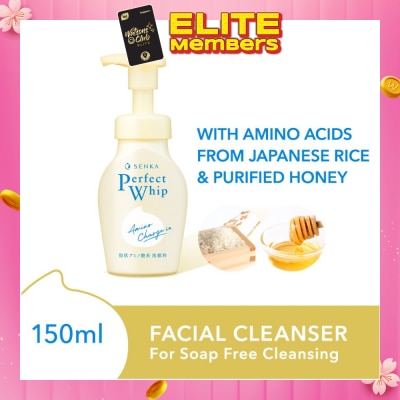 SENKA Perfect Whip Amino Charge in Beauty Foam Cleanser (For Dry & Sensitive Skin) 150ml
