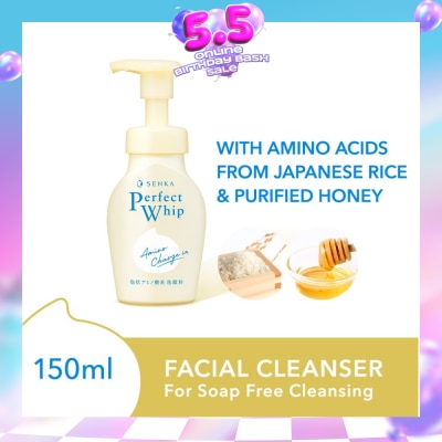 SENKA - Perfect Whip Amino Charge in Beauty Foam Cleanser (For Dry & Sensitive Skin) 150ml
