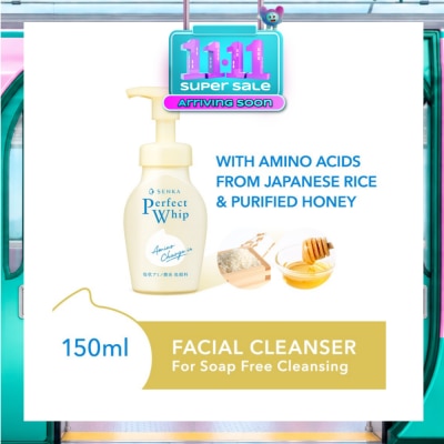 SENKA Perfect Whip Amino Charge in Beauty Foam Cleanser (For Dry & Sensitive Skin) 150ml image