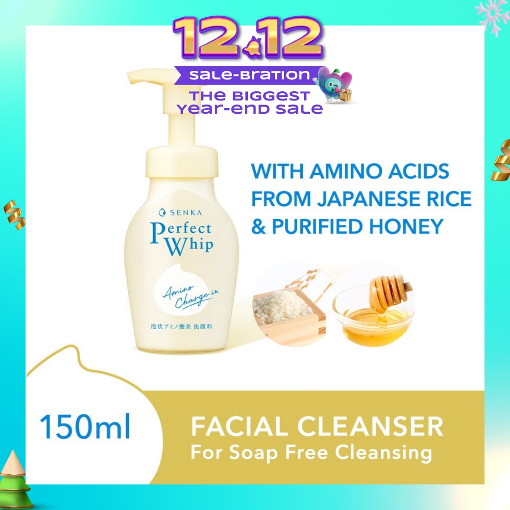 Perfect Whip Amino Charge in Beauty Foam Cleanser (For Dry & Sensitive Skin) 150ml