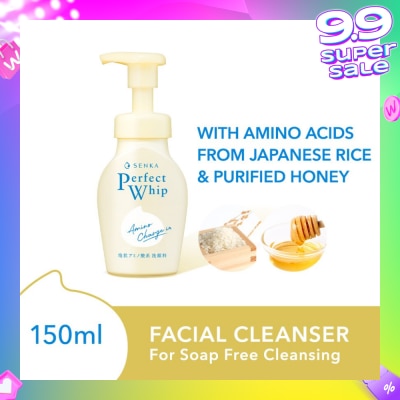 SENKA Perfect Whip Amino Charge in Beauty Foam Cleanser (For Dry & Sensitive Skin) 150ml