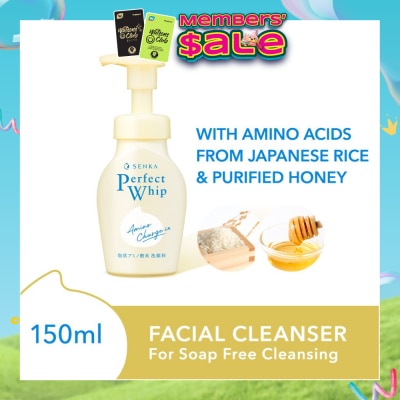 SENKA - Perfect Whip Amino Charge in Beauty Foam Cleanser (For Dry & Sensitive Skin) 150ml