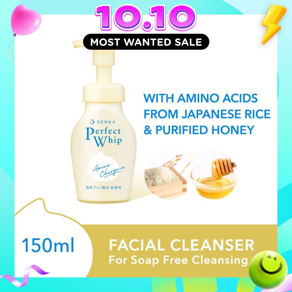 Perfect Whip Amino Charge in Beauty Foam Cleanser (For Dry & Sensitive Skin) 150ml image