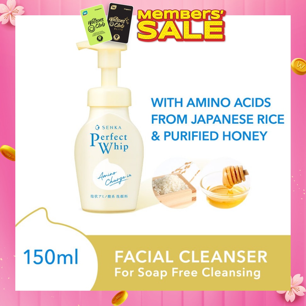 Perfect Whip Amino Charge in Beauty Foam Cleanser (For Dry & Sensitive Skin) 150ml