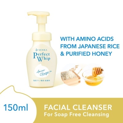 SENKA Perfect Whip Amino Charge in Beauty Foam Cleanser (For Dry & Sensitive Skin) 150ml