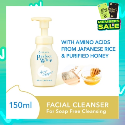 SENKA Perfect Whip Amino Charge in Beauty Foam Cleanser (For Dry & Sensitive Skin) 150ml