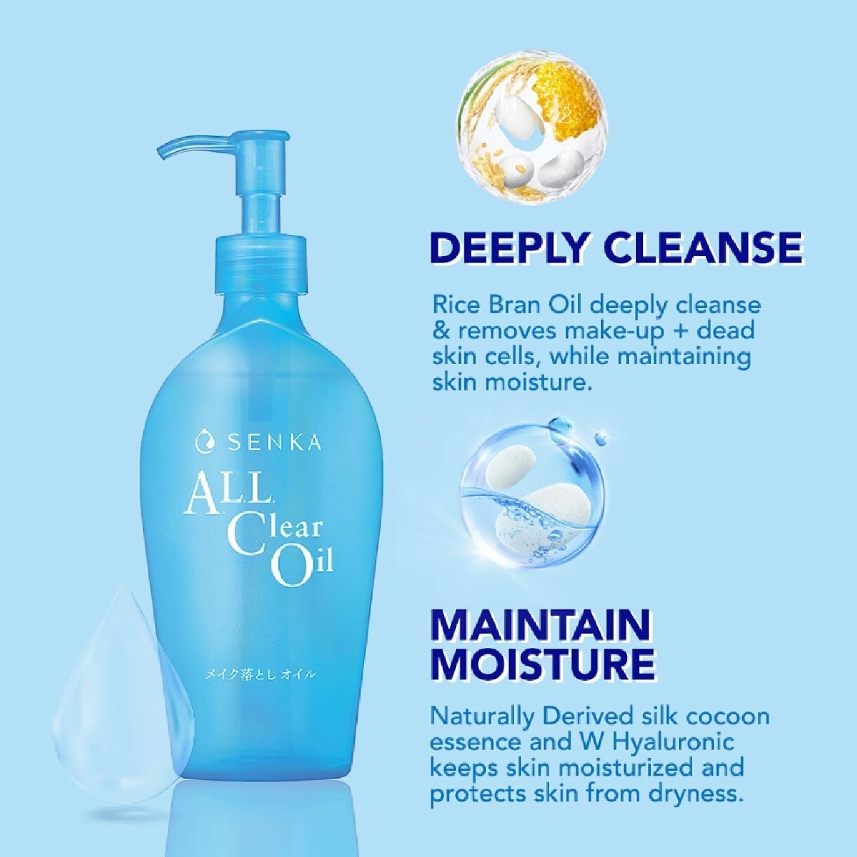 All Clear Oil (Removes Heavy Makeup) 230ml