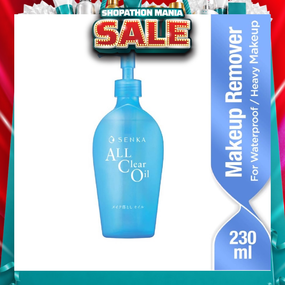 SENKA All Clear Oil (Removes Heavy Makeup) 230ml | Face | Watsons