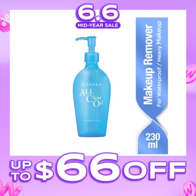 SENKA - All Clear Oil (Removes Heavy Makeup) 230ml