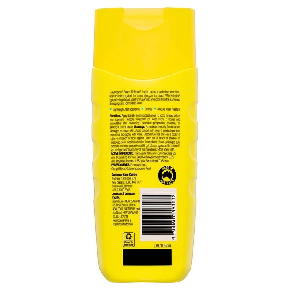 Beach Defense Sunscreen Lotion SPF50 198ml