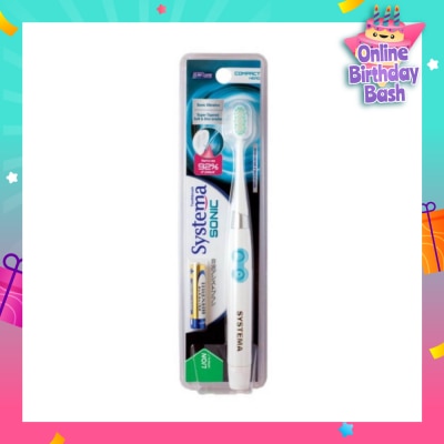 SYSTEMA Sonic Electric Toothbrush 1s (*Colours Given at Random)