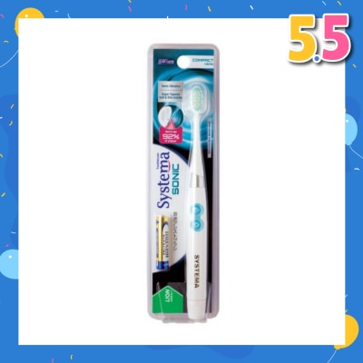 SYSTEMA Sonic Electric Toothbrush 1s (*Colours Given at Random)