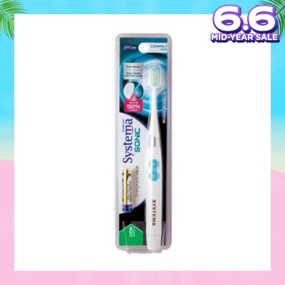 SYSTEMA Sonic Electric Toothbrush 1s (*Colours Given at Random)