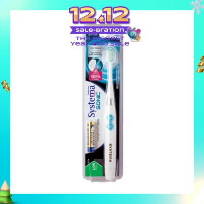 SYSTEMA Sonic Electric Toothbrush 1s (*Colours Given at Random)