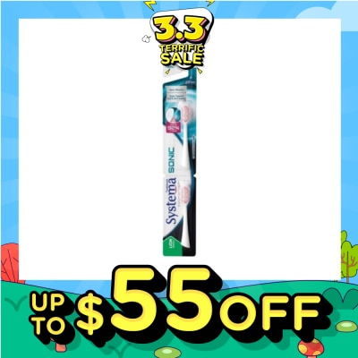 SYSTEMA Sonic Toothbrush Compact Refill 2s (*Colours Given at Random)