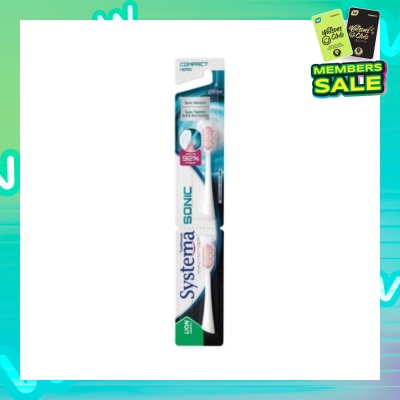 SYSTEMA Sonic Toothbrush Compact Refill 2s (*Colours Given at Random)
