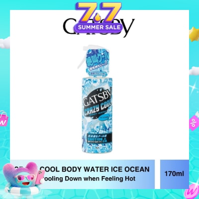 GATSBY - Crazy Cool Body Water Ice Ocean (For Cooling Down) 170ml