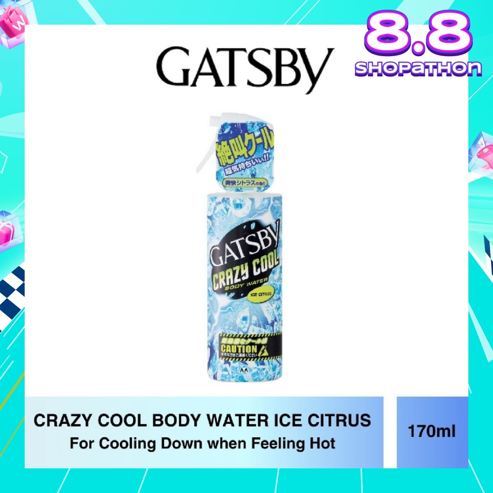 Crazy Cool Body Water Ice Citrus (For Cooling Down) 170ml