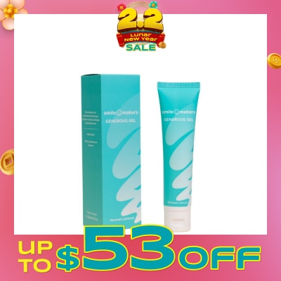 SMILE MAKERS Personal Lubricant Generous Gel 60ml