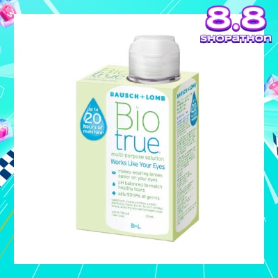 BAUSCH + LOMB Bio-True Multi-Purpose Contact Lens Solution (Lens Case Included) 60ml