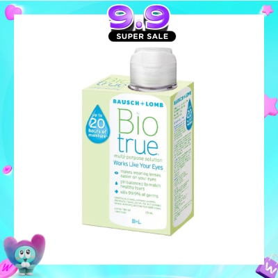 BAUSCH + LOMB - Bio-True Multi-Purpose Contact Lens Solution (Lens Case Included) 60ml image
