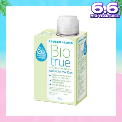 BAUSCH + LOMB Bio-True Multi-Purpose Contact Lens Solution (Lens Case Included) 60ml