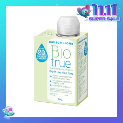 BAUSCH + LOMB Bio-True Multi-Purpose Contact Lens Solution (Lens Case Included) 60ml