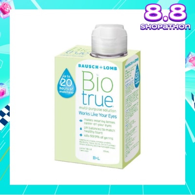 BAUSCH + LOMB Bio-True Multi-Purpose Contact Lens Solution (Lens Case Included) 60ml