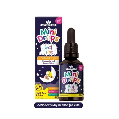 NATURES AID Mini Drops (For 3 Months To 5 Years) Bed Time 50ml