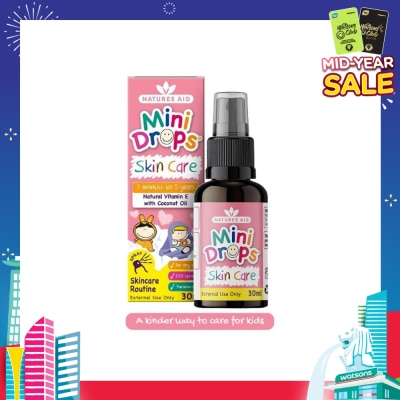 NATURES AID Mini Drops (For 3 Months To 5 Years) Skin Care 30ml