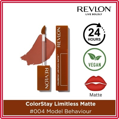 REVLON ColorStay Limitless Matte™ Liquid Lipstick #004 Model Behaviour 1s