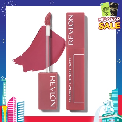 REVLON Colorstay Limitless Matte Liquid Lipstick 006 Manifest 1s