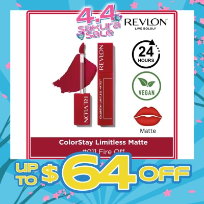 REVLON - ColorStay Limitless Matte™ Liquid Lipstick #011 Fire Off 1s