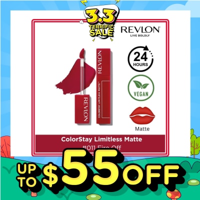 REVLON ColorStay Limitless Matte™ Liquid Lipstick #011 Fire Off 1s