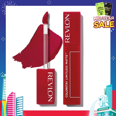 REVLON Colorstay Limitless Matte Liquid Lipstick 011 Fire Off 1s